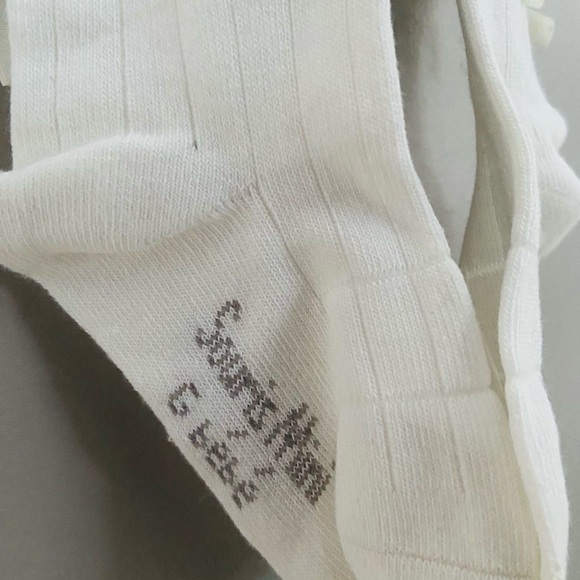 3 for $45_ Souris mini baby white tights 80% cotton, 15% nylon, 5% elastane - Picture 7 of 10